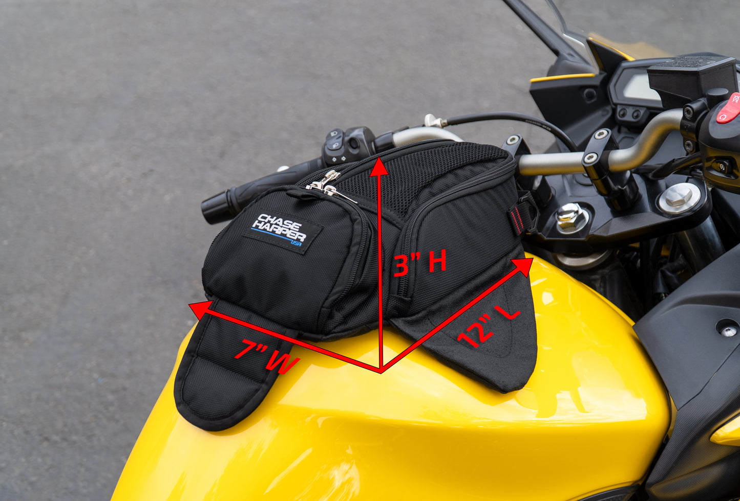 1602X2MBCNW Manta X2 Magnetic Tank Bag BC NW