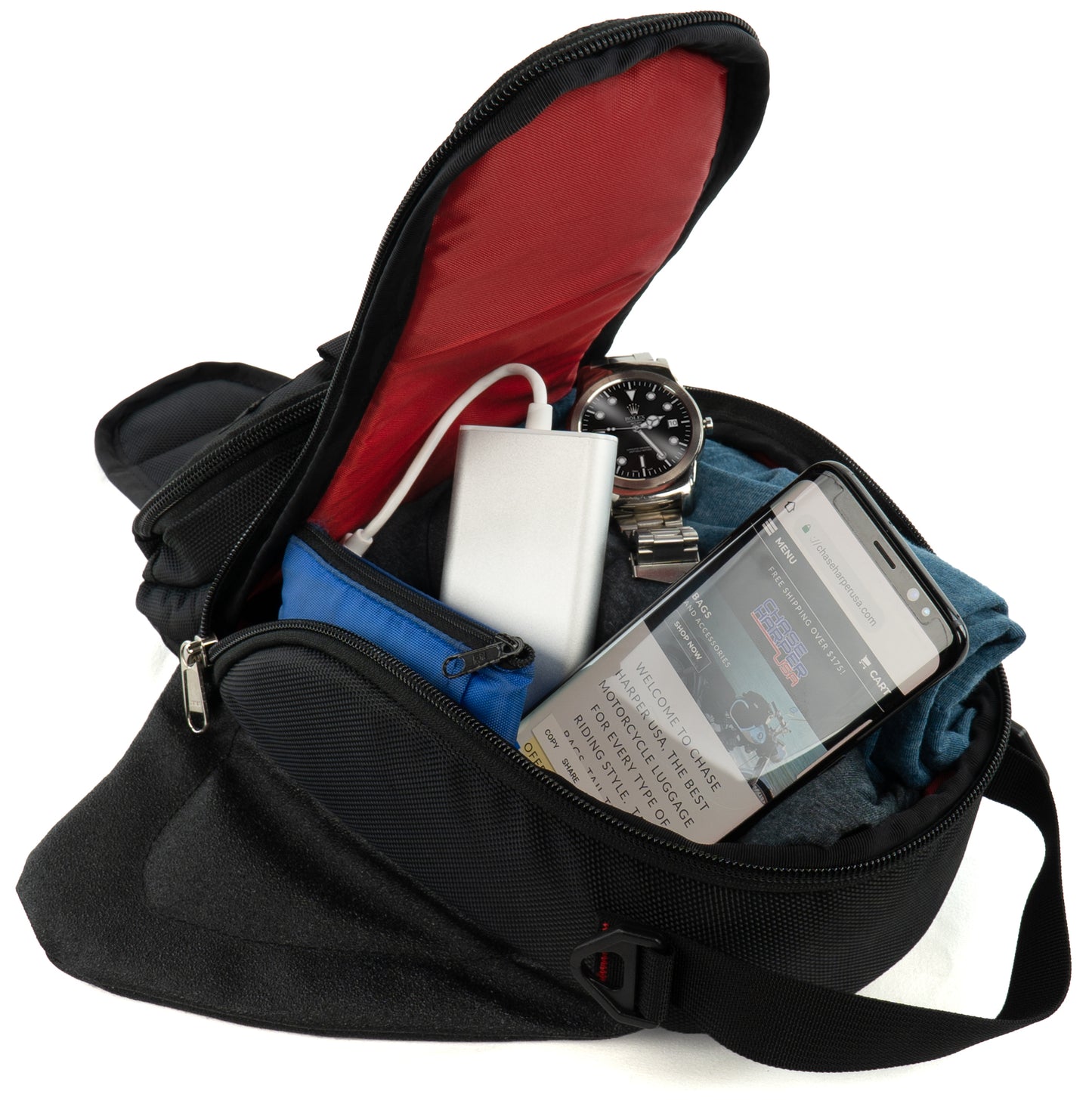 1602X2MBCNW Manta X2 Magnetic Tank Bag BC NW