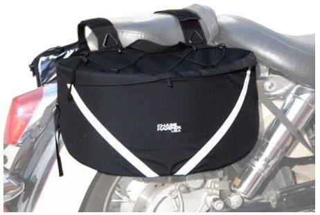 3600BLKBC SR2 Saddle Bags w/ Bungee Net