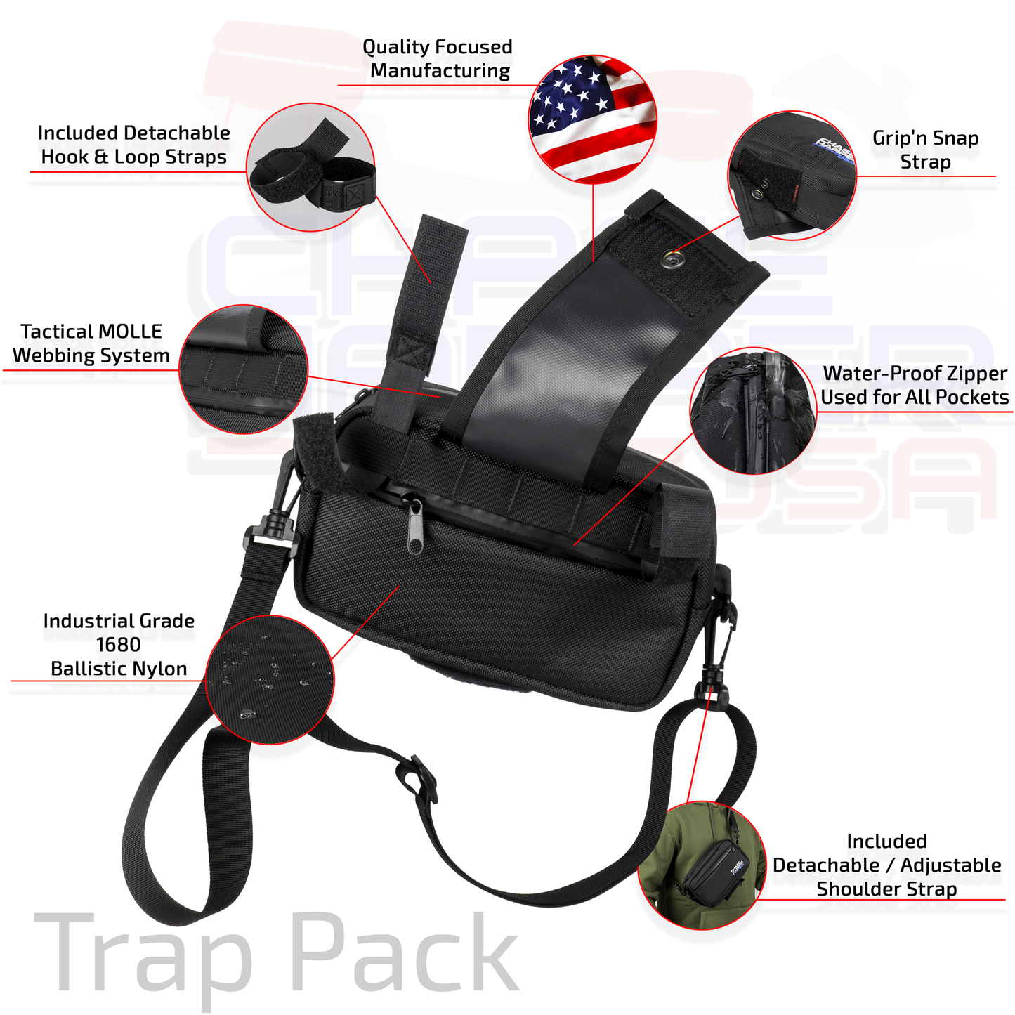 Trap Pack Hip Pouch