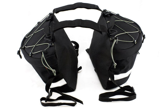 3685BCNW GR2 Dual Sport Saddle Bags with Bungee Net